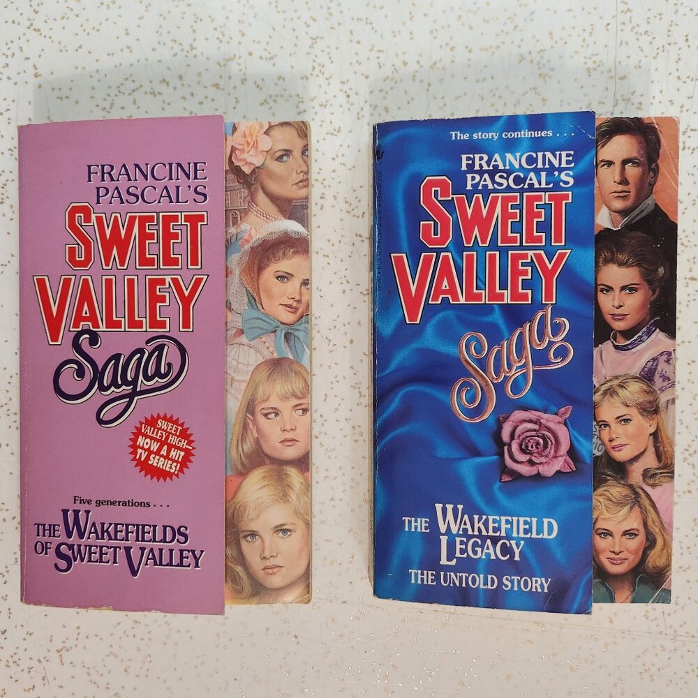 Sweet Valley Saga 2 book Set